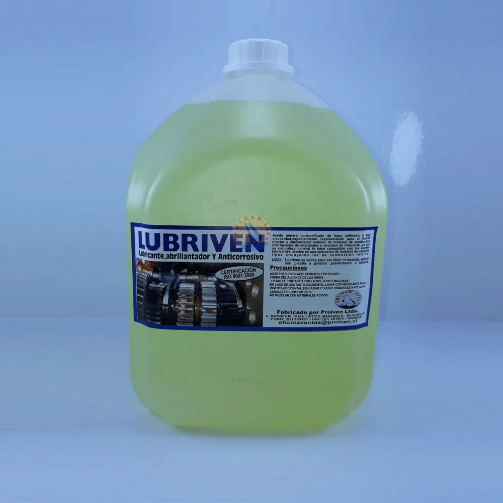 Lubriven  Abrillantador y Anticorrosivo Grafitado 5 lt